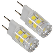 2-Pack G8 Bi-Pin 17 LED Light Bulb SMD 2835 for GE Over the Stove Microwave Oven - $37.99