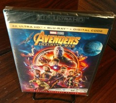 Marvel’s Avengers Infinity War (4K+Blu-ray+Digital)-NEW-Free Shipping w/Tracking - £22.95 GBP