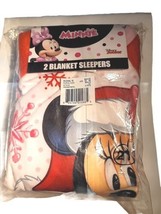 Minnie Mouse 2 Blanket Sleepers 3T - $23.36
