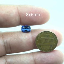 Synthetic Elongated Cushion Cut Swiss Made Rough Blue Sapphire Available... - £7.95 GBP