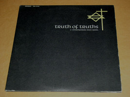 Truth Of Truths Rock Opera Vinyl Record Album Vintage Oak Label 2 Discs - £36.67 GBP