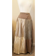 DStudio Long Fashion Skirt Size-12 Multicolor 100%Cotton Main Fabric - £15.90 GBP