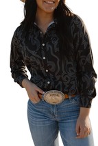 Sterling Kreek Boot Scootin&#39; Button Up Shirt Multi - $768.62 MXN