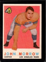 1959 Topps #164 John Morrow Vgex (Rc) La Rams Uer *SBA12529 - $2.21