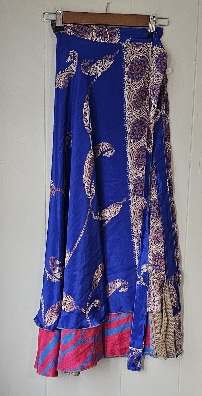 Indian Sari Wrap Skirt S626 - $18.00