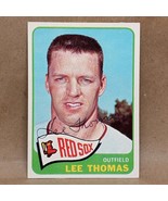 1965 Topps #111 Lee Thomas Signed Autograph Boston Red Sox Card - $5.95