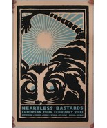 Heartless Bastards Poster Silkscreen European Tour February 2013 The Mint - $1,335.76 MXN