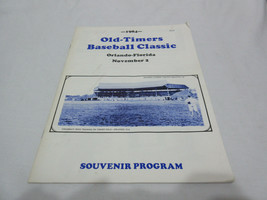 1984 Old-Timers Baseball Classic Souvenir Program Orlando Florida Novemb... - £9.42 GBP