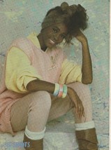 Janet Jackson Michael J. Fox teen magazine pinup Teen Machine Young RARE... - $7.00