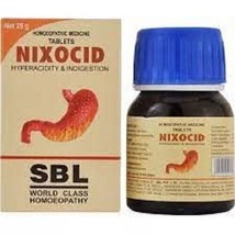 Pack of 2 - SBL Nixocid Tabs (25g) Homeopathic - £19.61 GBP