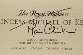 Original Autographed Book The Serpent and the Moon HRH Princess Michael of Kent - £59.66 GBP