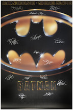 Batman Movie Poster Signed - £143.55 GBP