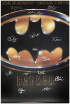 Batman Movie Poster Signed - £140.96 GBP