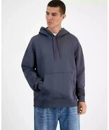 Mode of One Men&#39;s Relaxed-Fit Fleece Hoodie Ebony Grey-Medium - €24,03 EUR