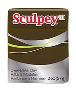 Sculpey III Polymer Clay Suede Brown - $18.47 CAD