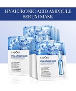 15pcs SADOER 24K Gold &amp; Hyaluronic Acid Face Mask – Hydrating, Brighteni... - $530.49 MXN