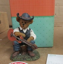 Boyds Bears Cash...i'm Just A Country Boy 4038016 The Bearstone Collection  - $36.12