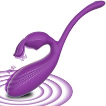 Clitoral G-Spot Rabbit Vibrator For Women - 2 In 1 Adult Sex Toys Vaginal Anal S - £25.16 GBP