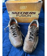 Sketchers Men&#39;s Size 13 Desert Leather Low Top Casual Walking SN 62861 S... - £31.14 GBP
