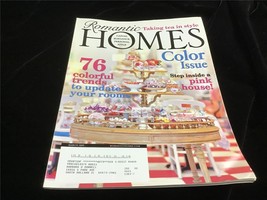 Romantic Homes Magazine March 2009 Color Issue 76 Colorful Trends to Update Room - £9.40 GBP