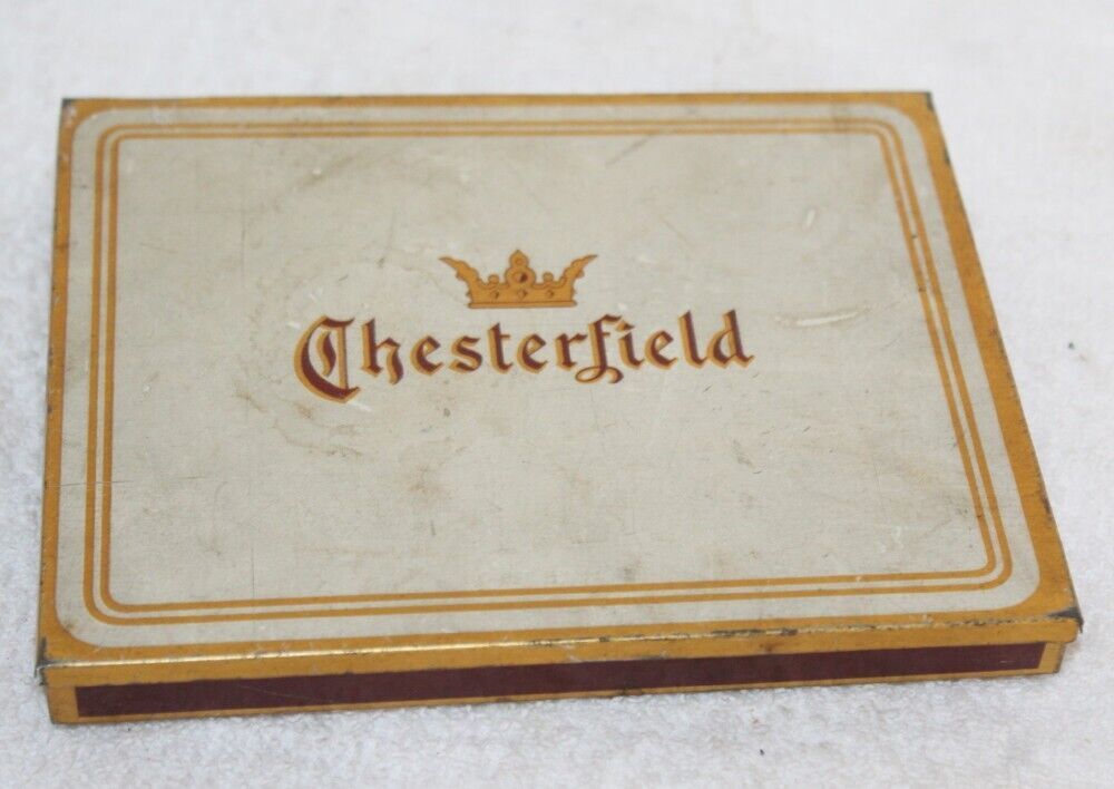 Rare Chesterfield Cigarettes Tin ~ Liggett &amp; Myers Tobacco Co. - $5.99