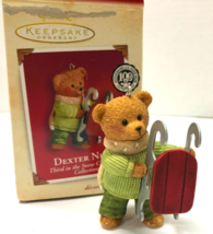 Hallmark Snow Cub Club Dexter Next Bear Ornament - £7.40 GBP