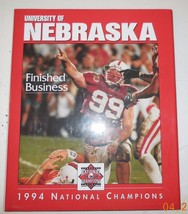 University of Nebraska National Championship, 1994 by Tom Vint (1995, Hardcover) - £26.56 GBP
