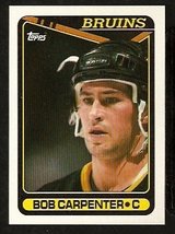 Boston Bruins Bob Carpenter 1990 Topps Hockey Card # 139 - £0.39 GBP