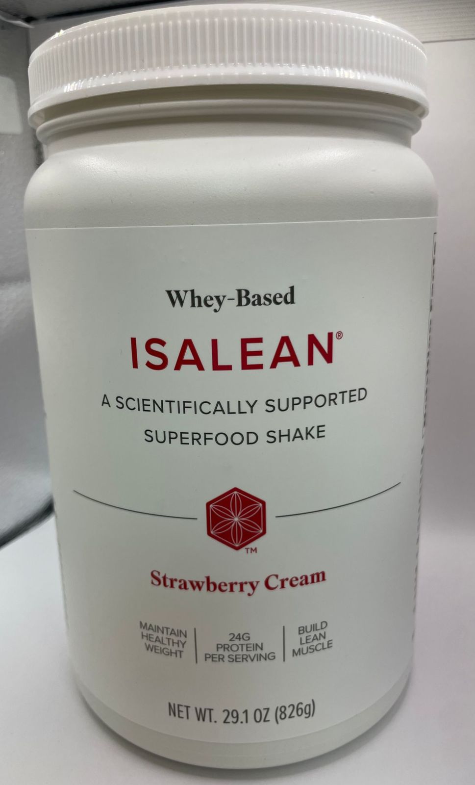 Primary image for Isagenix Isalean Shake Canister Superfood - STRAWBERRY CREAM **FREE SHIPPING**
