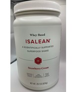 Isagenix Isalean Shake Canister Superfood - STRAWBERRY CREAM **FREE SHIPPING** - £35.40 GBP