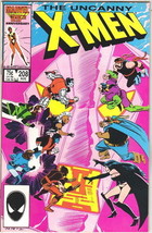 The Uncanny X-Men Comic Book #208 Marvel Comics 1986 Very Fine+ New Unread - £4.74 GBP