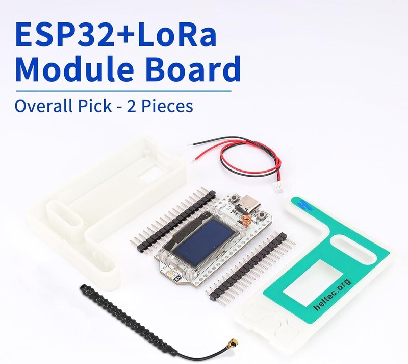 2 Pack ESP32 LoRa V3 915MHz OLED Display SX1262 Antenna Case Arduino Meshtastic Item image 6