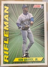 1991 Score Trading Cards: &quot;Rifleman&quot; KEN GRIFFEY Jr. *INSERT* (Vintage) - €17,11 EUR