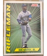 1991 Score Trading Cards: &quot;Rifleman&quot; KEN GRIFFEY Jr. *INSERT* (Vintage) - $27.42 CAD