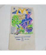 Vintage 1991 McDonald&#39;s Happy Meal Paper Bag Hamburgler Cat Tree - $11.00