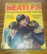 Vintage the BEATLES Are Here 1964 Macfadden Pub. Magazine Life Stories P... - £13.57 GBP