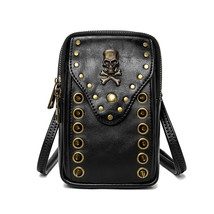 Original Steampunk Dark Style Skull Theme  Mobile Coin Purse - £39.32 GBP