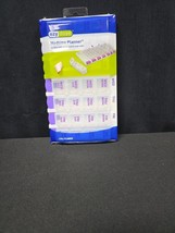 Ezy Dose Weekly Four Dose Medication Pill Vitamin Organizer Push Button ... - $4.95