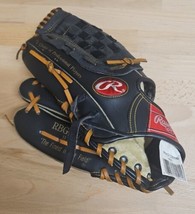 Rawlings Baseball Glove Black RBG129WB 11 Inch Players Series Mitt LHT USED - £10.04 GBP