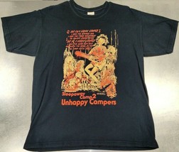 SLEEPAWAY CAMP 2 Large Black Shirt Fright Rags Rare OOP Cult Horror Pre-... - $154.99