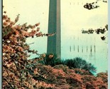 Washington Monument Washington DC Chrome Postcard H14 - £3.11 GBP