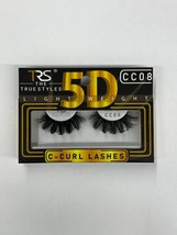 TRS LIGHTWEIGHT 5D C-CURL LASHES #CC08 - £1.98 GBP