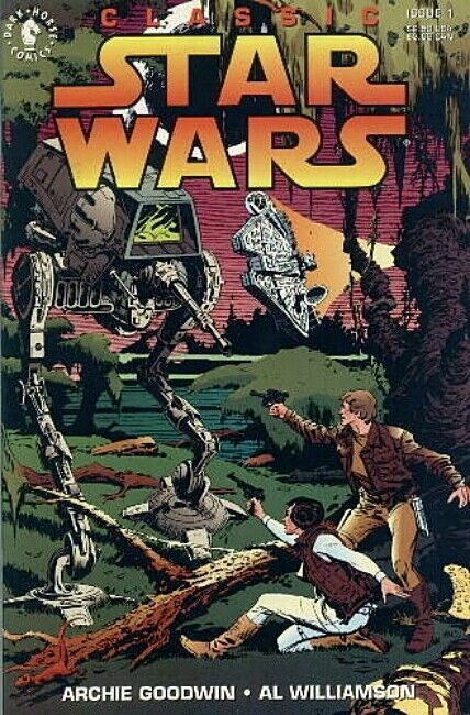 Classic Star Wars Comic Book #1 Dark Horse 1992 VERY HIGH GRADE UNREAD NEW - $5.94