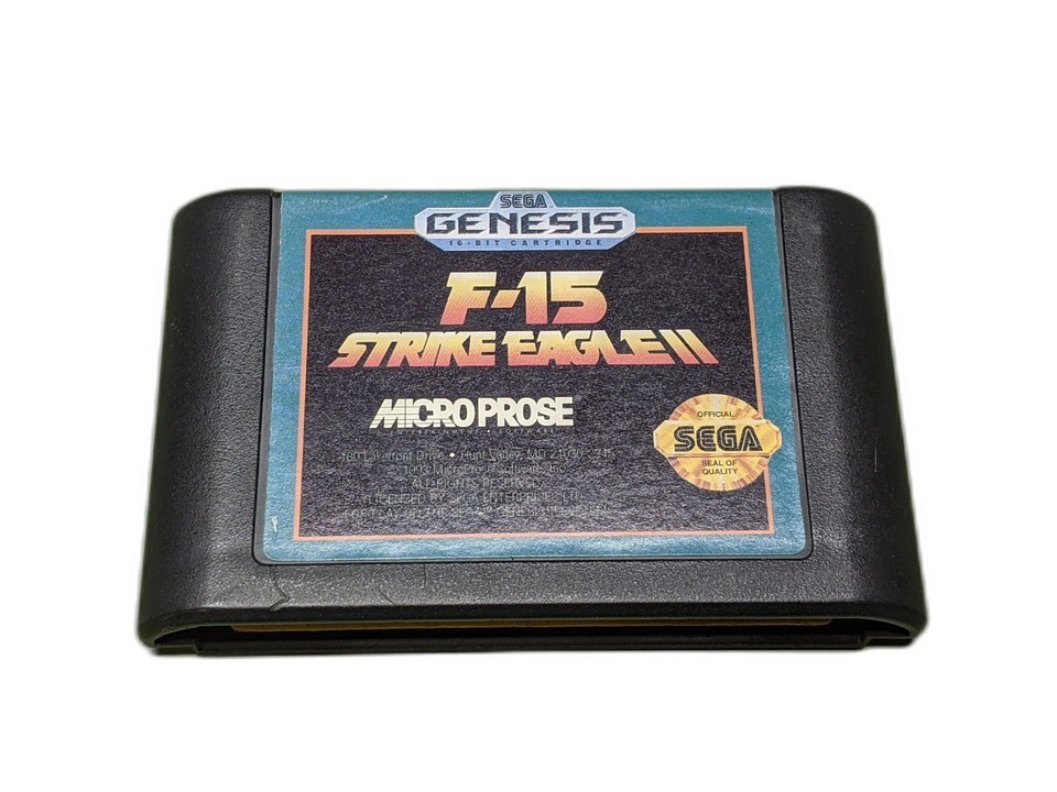 F-15 Strike Eagle II Sega Genesis Cartridge Only - $5.15