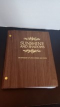 Sunshine And Shadows An Anthology Of Life In Prose And Poetry Vintage 1973 Book  - £6.60 GBP