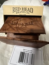 Red Head Brand Co. Front Pocket Wallet with Deer Head trifold - £24.52 GBP