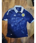 Scottish National team football players signatures on t shirt - £157.05 GBP