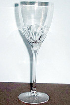 Kate Spade Lenox Harrison Cut Crystal Water Wine Goblet 9.25&quot; Germany Ne... - $21.68