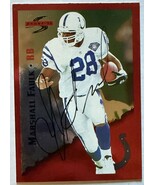 Marshall Faulk Signed Autographed 1995 Score Football Card - Indianapoli... - €25,96 EUR