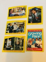 Growing Pains Trading Cards Lot Kirk Cameron 1988 Warner Mike Seaver sticker GP5 - £13.99 GBP